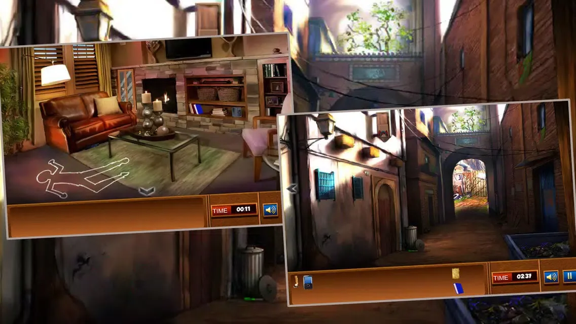 Tangkapan layar Criminal Scene II:Murder Detective -Hidden Object