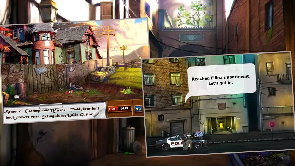 Tangkapan layar Criminal Scene II:Murder Detective -Hidden Object