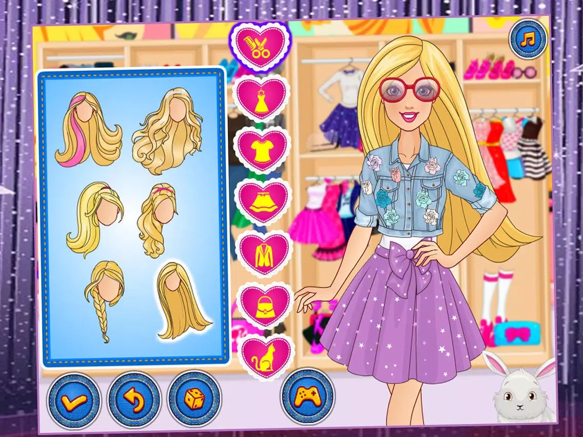 تصاویر Fashion Girl Salon － Girl Makeup,Dressup and Makeover Games iPad 
