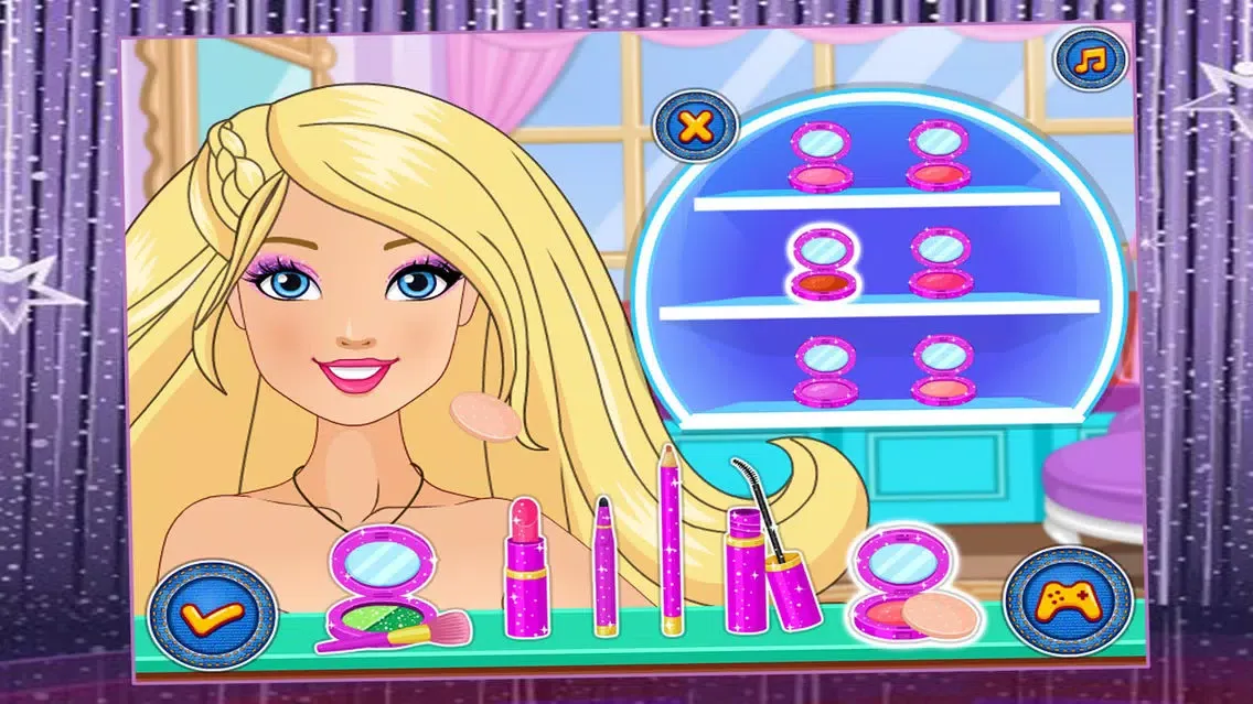 تصاویر Fashion Girl Salon － Girl Makeup,Dressup and Makeover Games
