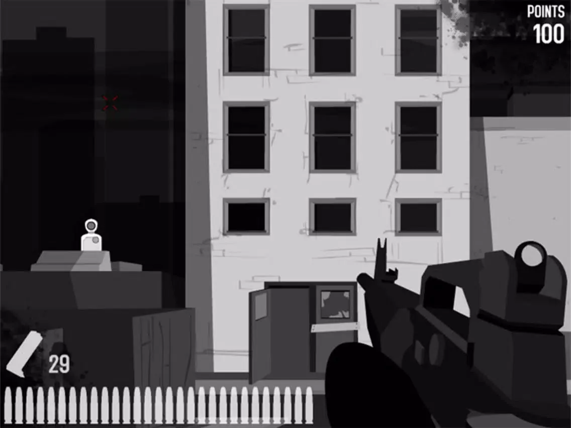 Zrzuty ekranu Stickman Shooting Training iPad 