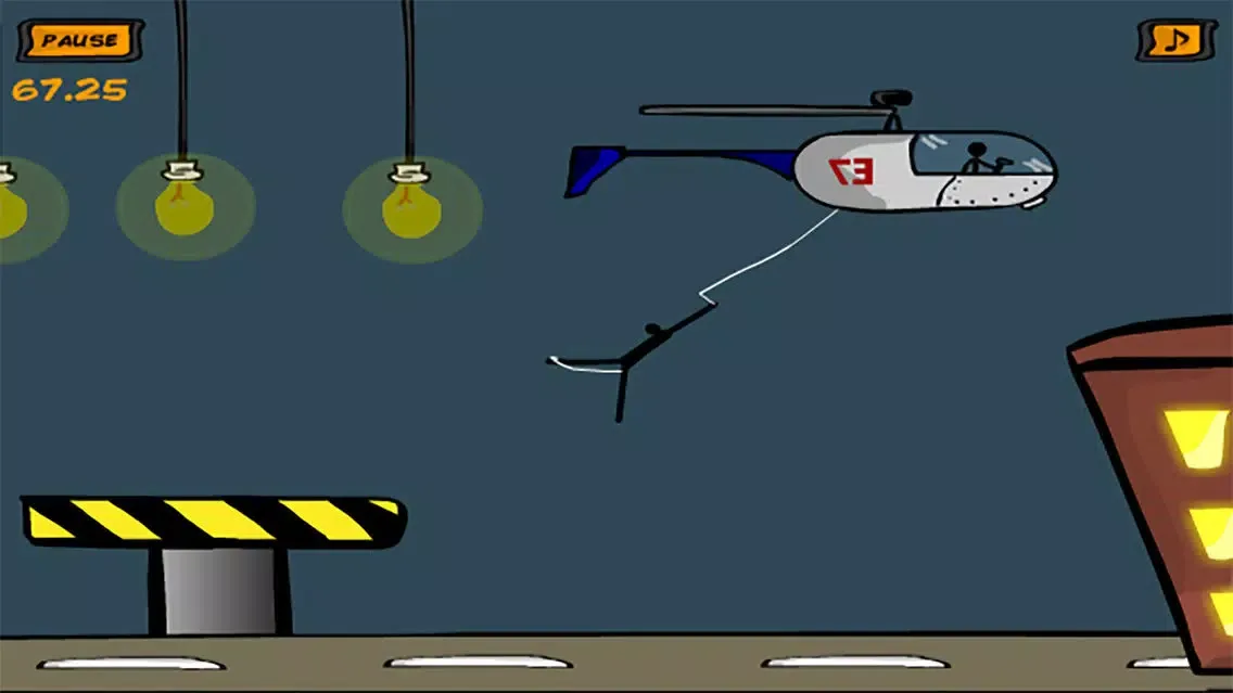 Captures d'écran de Taps the Stickman - Escape from City