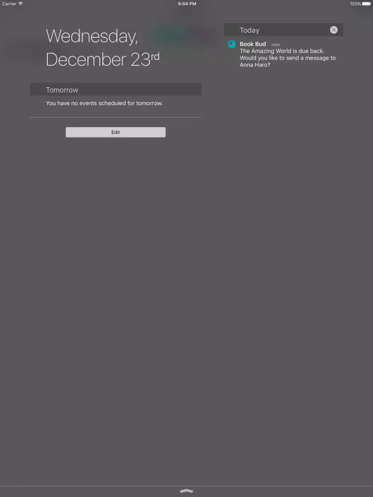 Zrzuty ekranu Book Bud iPad 