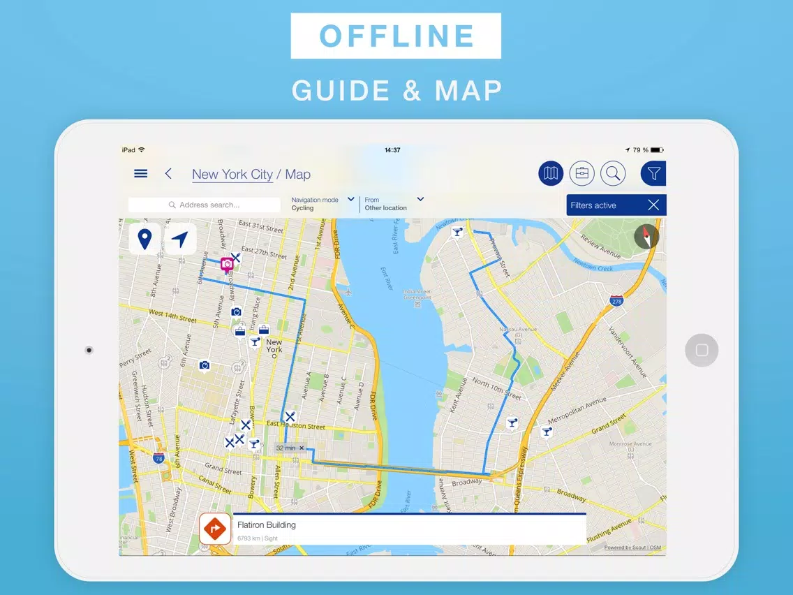 Ảnh chụp màn hình của Andalusia - Travel Guide & Offline Map iPad 