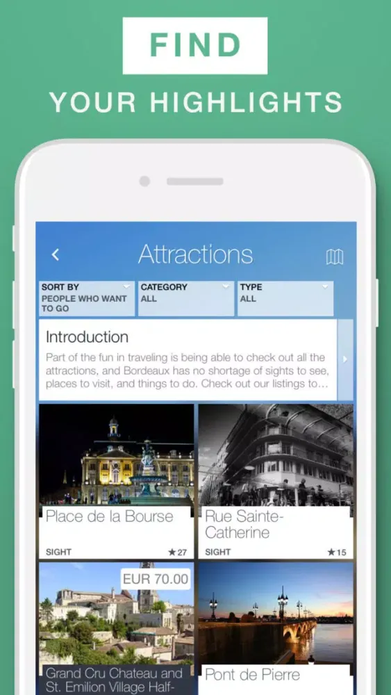 Bordeaux - Travel Guide & Offline Map Screenshots