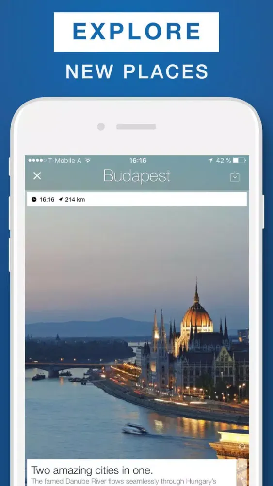Capturas de pantalla de Budapest - Travel Guide & Offline Map