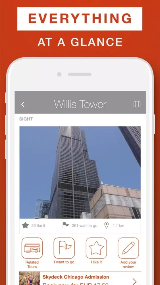 Chicago - Travel Guide & Offline Map スクリーンショット