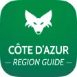 Côte d'Azur Reiseführer & Offline-Karte