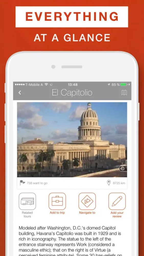 ภาพหน้าจอของ Havanna - Travel Guide & Offline Map