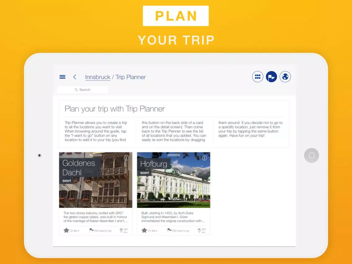 Screenshot di Innsbruck - Travel Guide & Offline Map iPad 