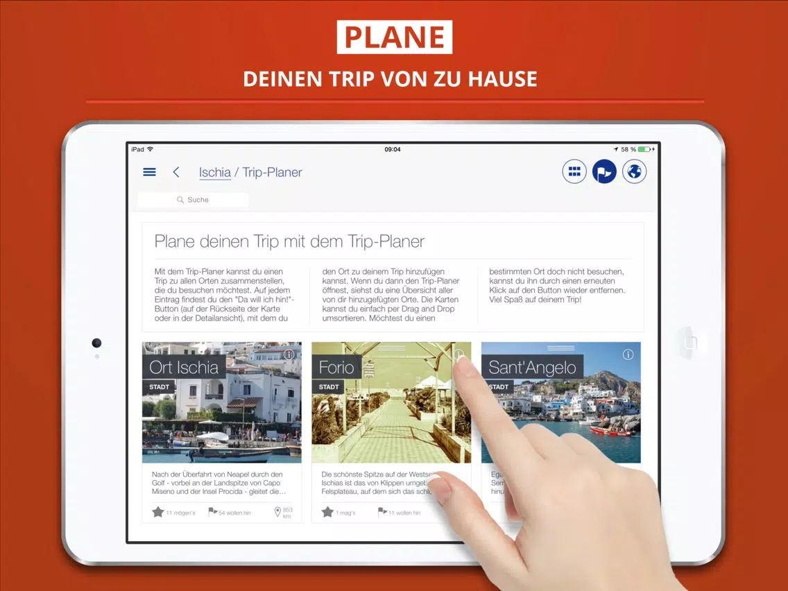 تصاویر Ischia - Reiseführer & Offline Karte iPad 