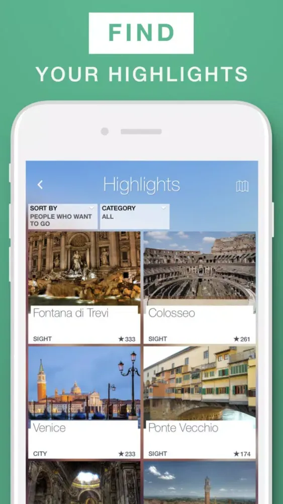 Скриншоты Italy - Travel Guide & Offline Map