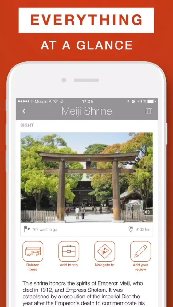 Tangkapan skrin Japan - Travel Guide & Offline Map