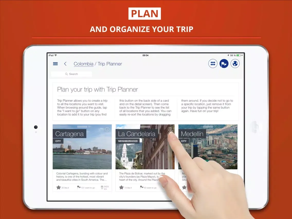 Colombia - Travel Guide & Offline Maps iPad  स्क्रीनशॉट