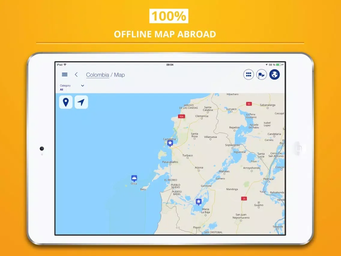 Colombia - Travel Guide & Offline Maps iPad  स्क्रीनशॉट