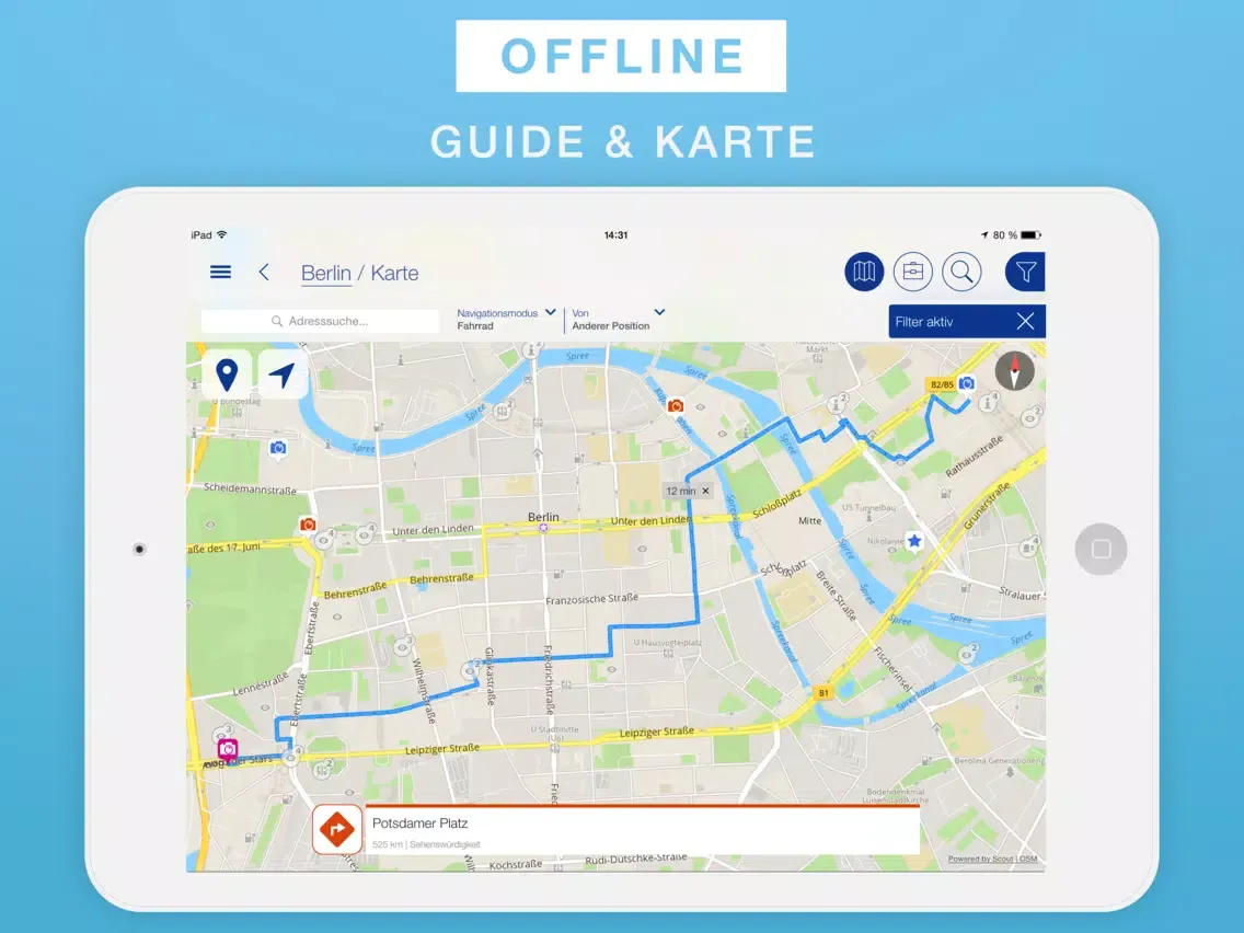 Kos Reiseführer & Offline-Karte iPad 应用截图