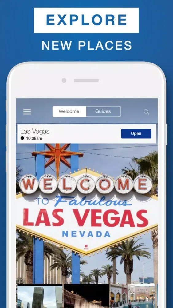 Capturas de tela do Las Vegas - Travel Guide & Offline Map