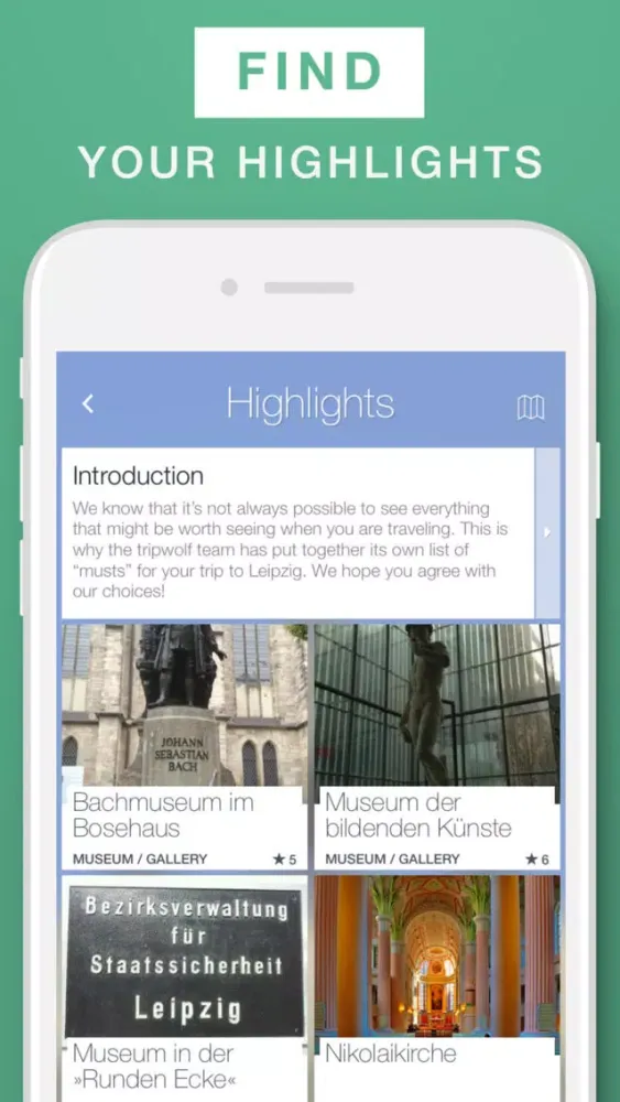 Leipzig - Travel Guide & Offline Map Screenshots