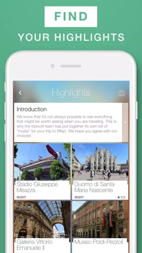 Milan - Travel Guide & Offline Map应用截图