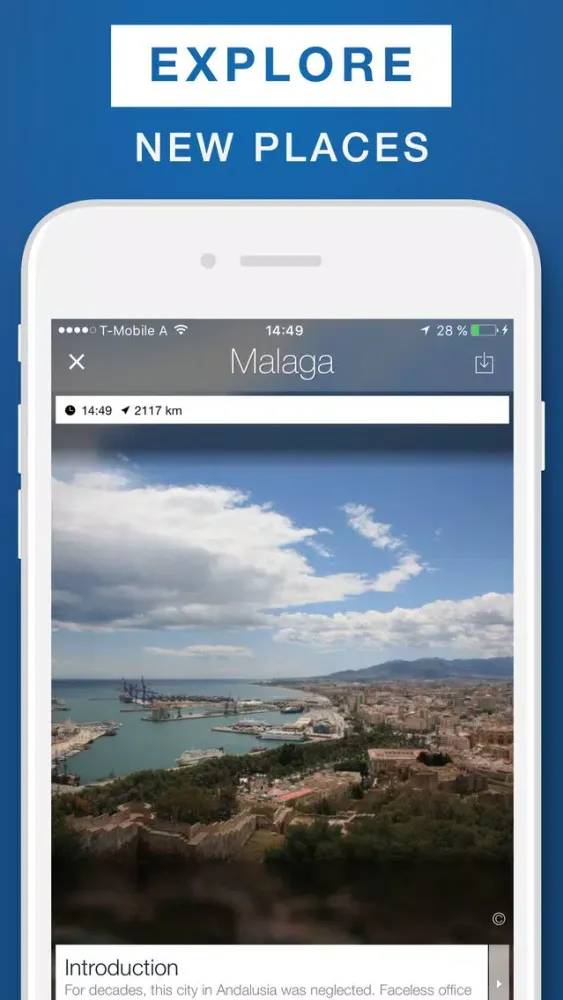 Malaga - Travel Guide & Offline Map স্ক্রিনশট