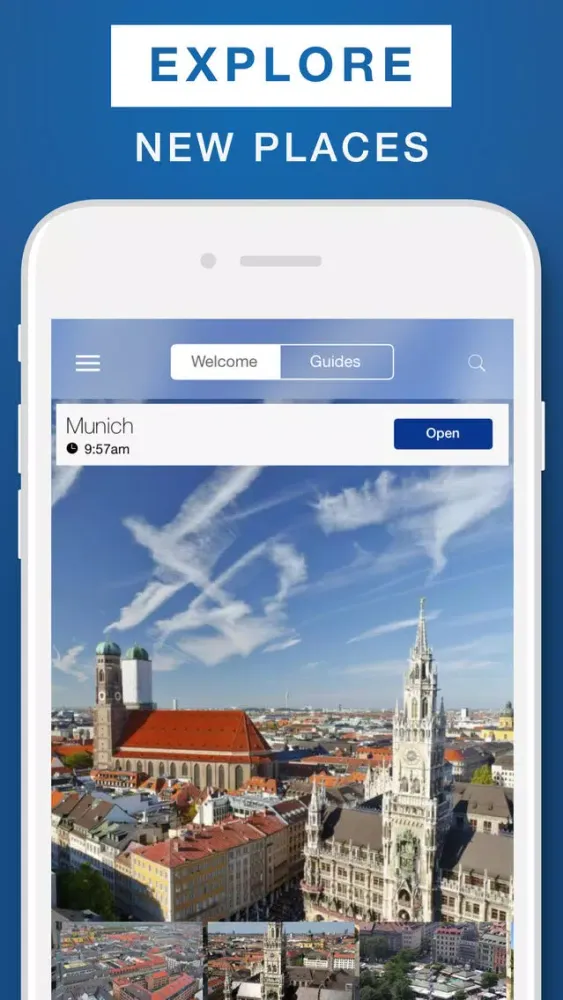 Tangkapan skrin Munich - Travel Guide & Offline Map