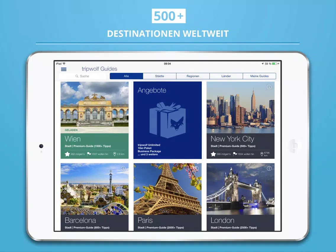 Montenegro - Reiseführer & Offline Karte iPad  স্ক্রিনশট