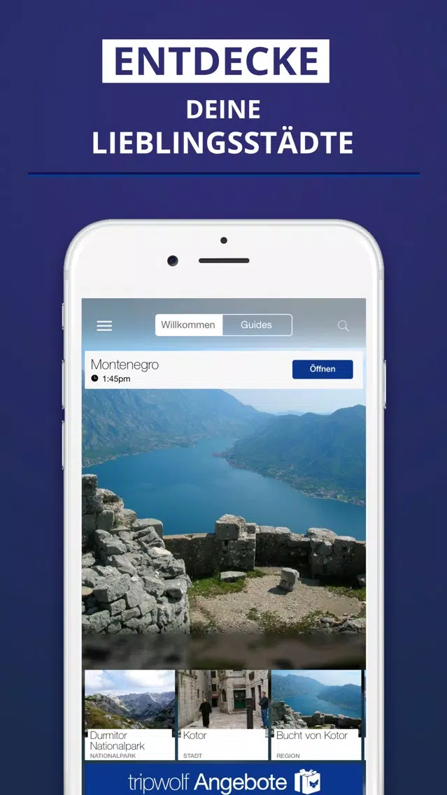 Montenegro - Reiseführer & Offline Karte স্ক্রিনশট
