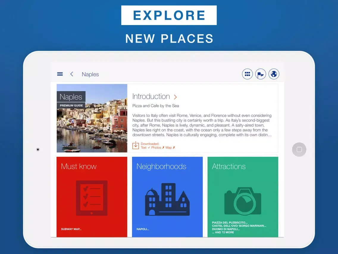 Tangkapan layar Naples - Travel Guide & Offline Map iPad 