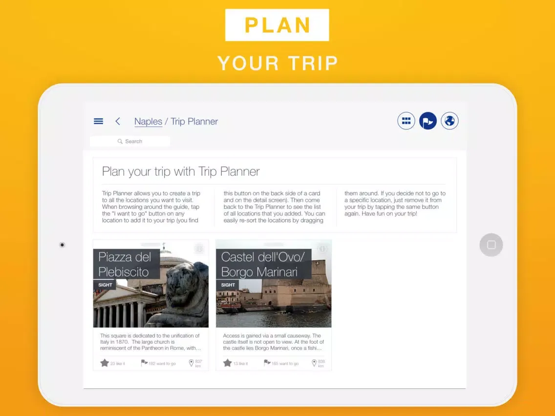 Tangkapan layar Naples - Travel Guide & Offline Map iPad 
