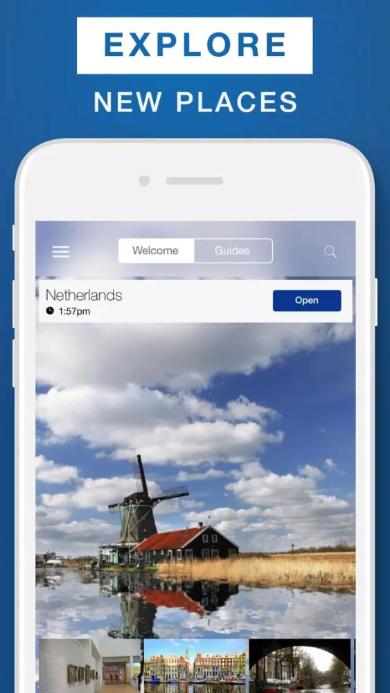 The Netherlands - Travel Guide & Offline Map स्क्रीनशॉट
