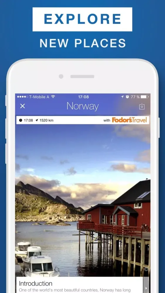 Norway - Travel Guide & Offline Map स्क्रीनशॉट