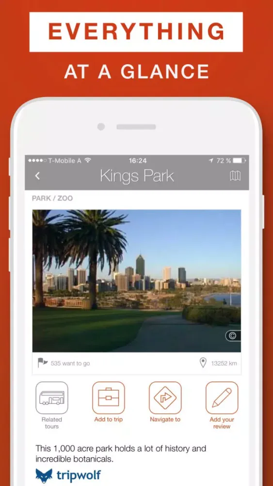 Perth - Travel Guide & Offline Map Screenshots