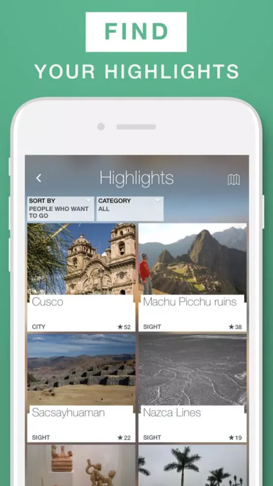 Peru - Travel Guide & Offline Map应用截图