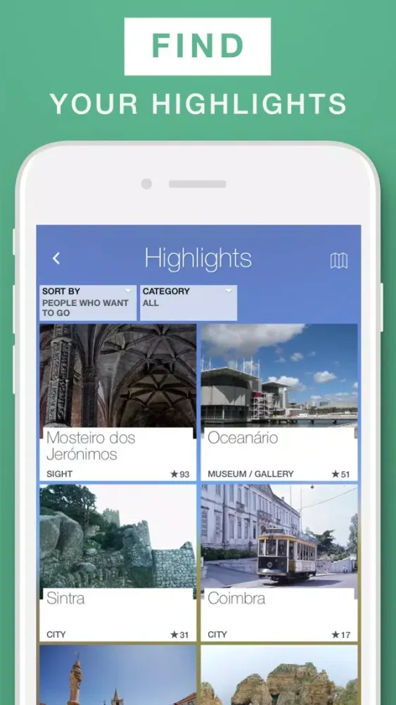 Скриншоты Portugal - Travel Guide & Offline Map