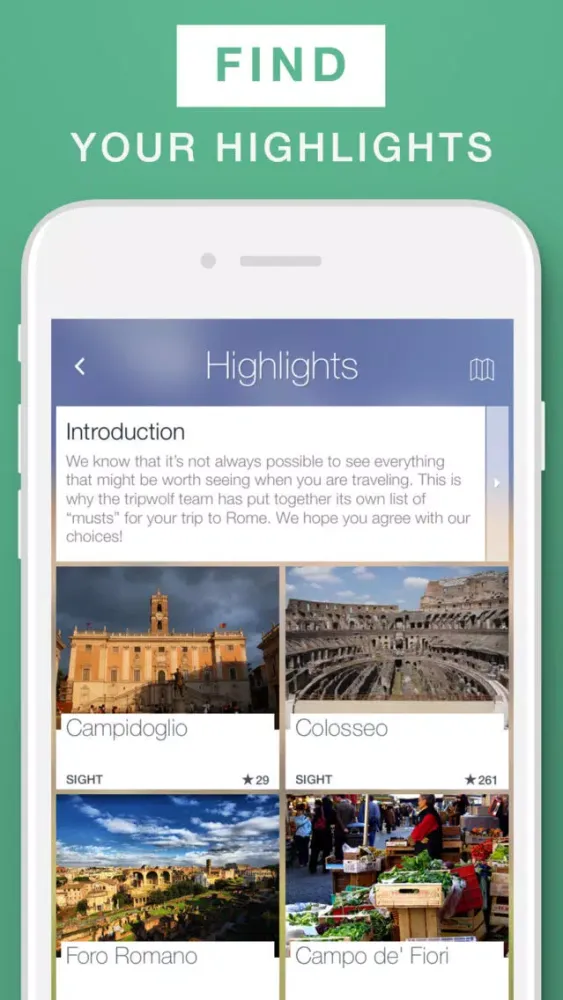 Screenshot di Rome - Travel Guide & Offline Map