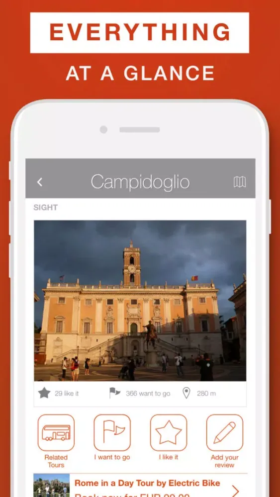 Screenshot di Rome - Travel Guide & Offline Map