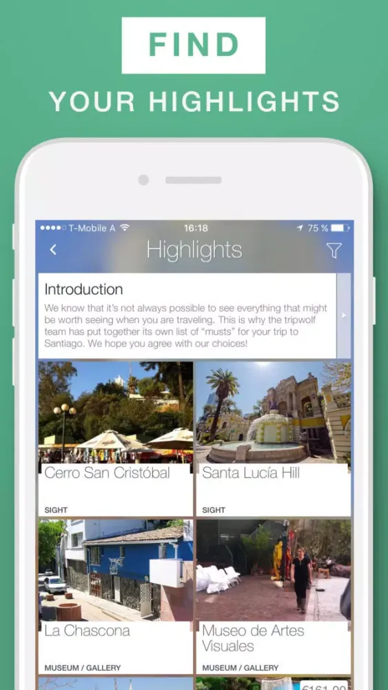 Скриншоты Santiago - Travel Guide & Offline Map