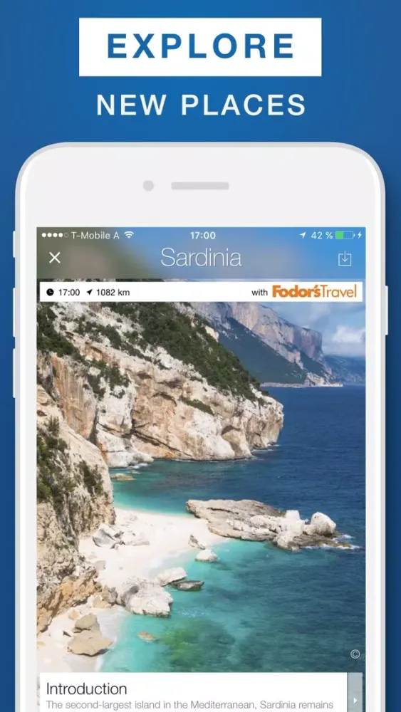 Screenshot di Sardinia - Travel Guide & Offline Map