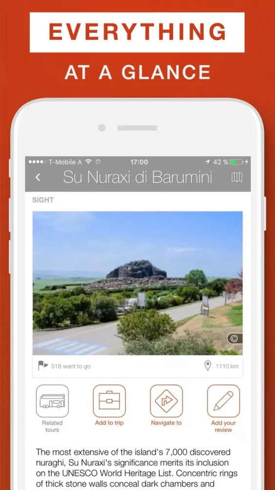 Screenshot di Sardinia - Travel Guide & Offline Map