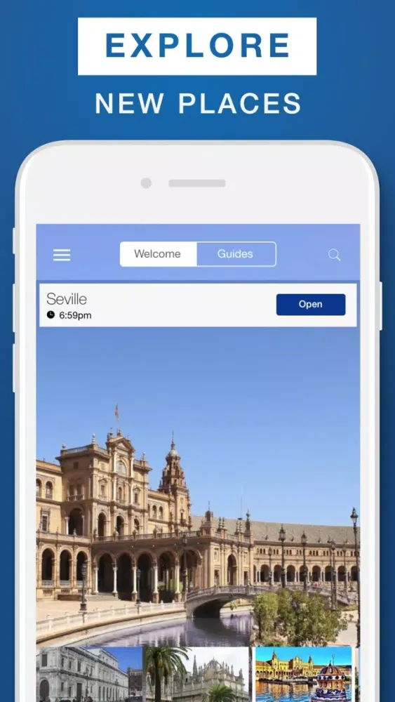 Seville - Travel Guide & Offline Map Screenshots