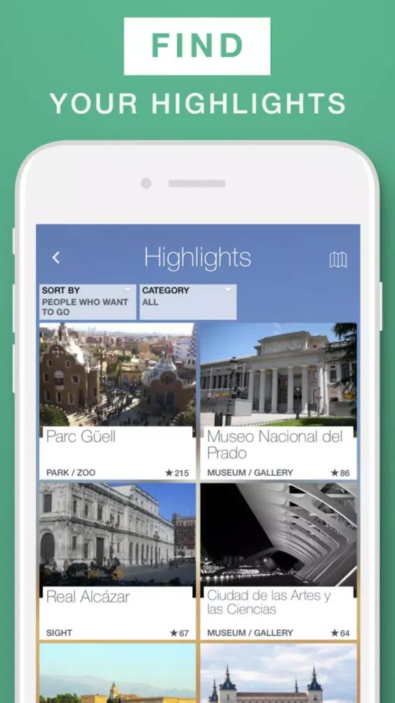Tangkapan layar Spain - Travel Guide & Offline Map
