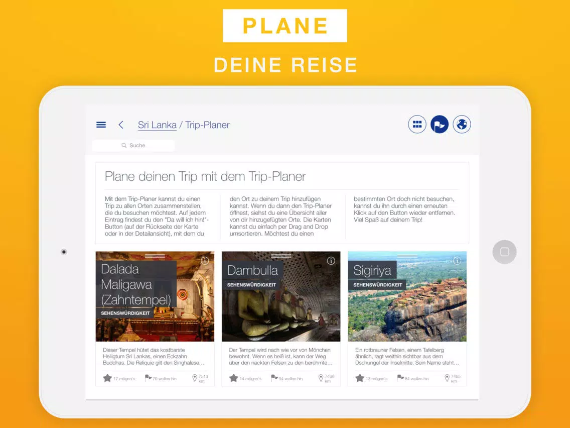 Captures d'écran de Sri Lanka Reiseführer & Offline-Karte iPad 