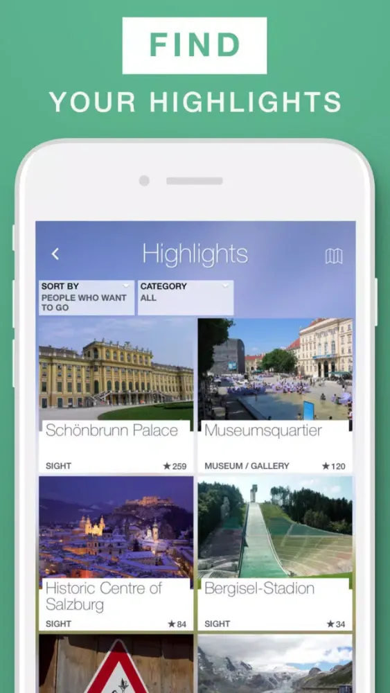 Austria - Travel Guide & Offline Map Screenshots