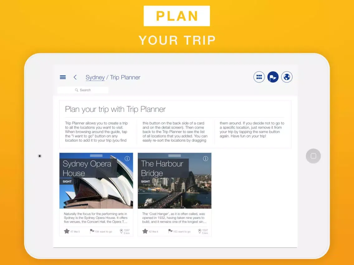 Ảnh chụp màn hình của Sydney - Travel Guide & Offline Map iPad 