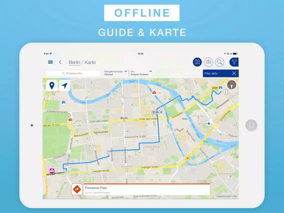 Teneriffa Reiseführer & Offline-Karte iPad  Screenshots