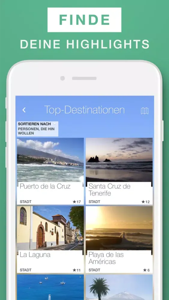Teneriffa Reiseführer & Offline-Karte Screenshots