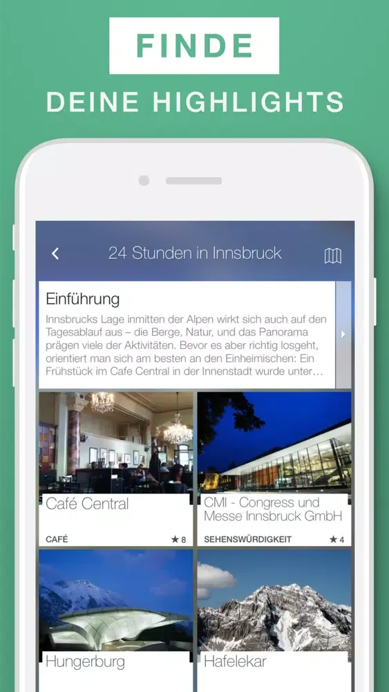Tirol Reiseführer & Offline-Karte Screenshots