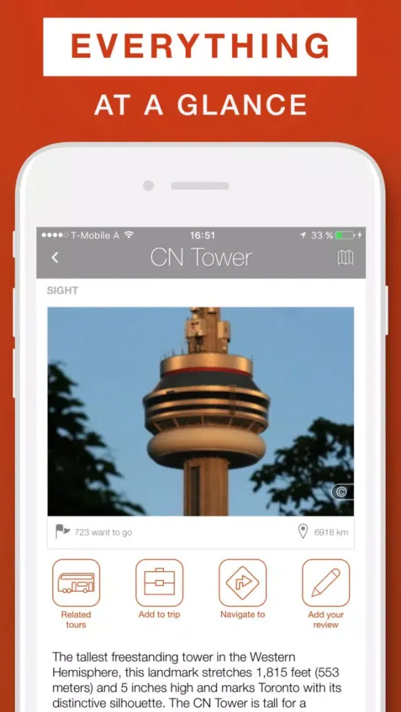 Toronto - Travel Guide & Offline Map سکرین شاٹس