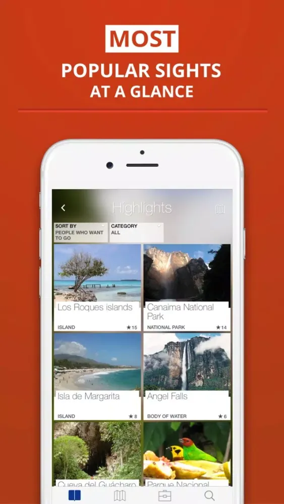 Venezuela - Travel Guide & Offline Maps Screenshots
