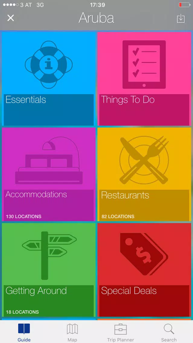 Visit Aruba Guide スクリーンショット